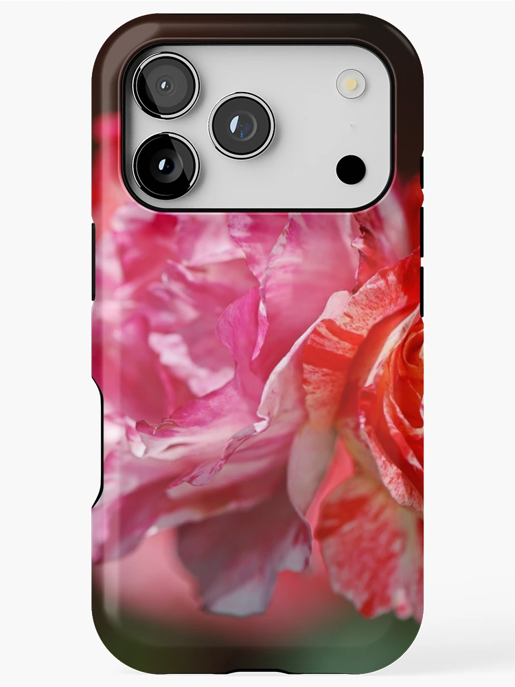 Thumbnail 1 of 4, iPhone Case, Variegated Roses In Love designed and sold by Joy Watson - Natural Light Photography .