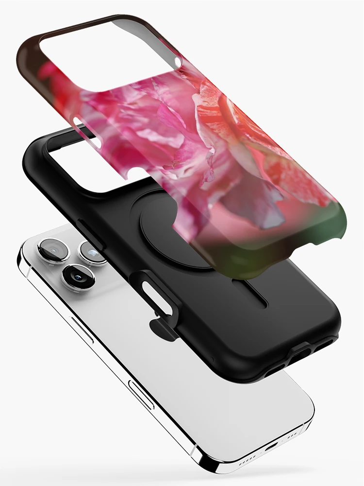 Thumbnail 2 of 4, iPhone Case, Variegated Roses In Love designed and sold by Joy Watson - Natural Light Photography .