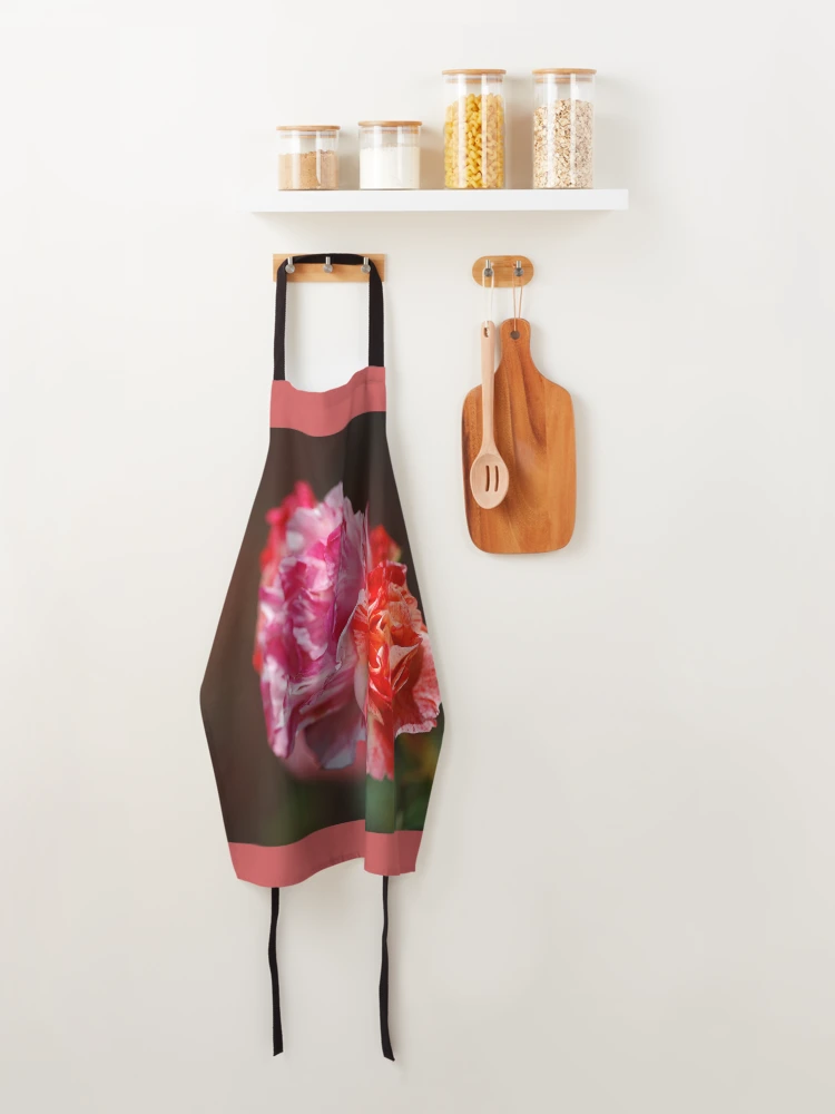 Thumbnail 4 of 6, Apron, Variegated Roses In Love designed and sold by Joy Watson - Natural Light Photography .