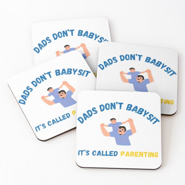 Item preview, Dads Don’t Babysit it’s called Parenting  designed and sold by Sadhvika.