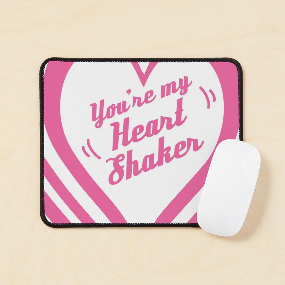 Twice Heart Shaker Cute Kpop Song Lyrics Typography Mouse Pad By Mschubbybunny Redbubble