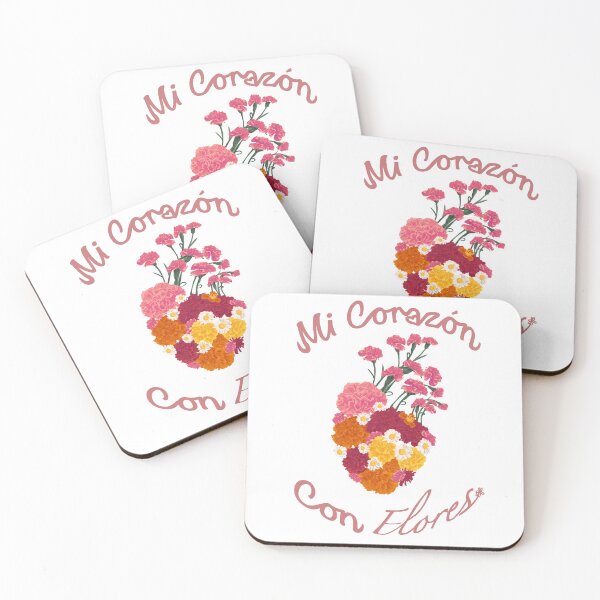 Item preview, Mi Corazón Con Flores Titled designed and sold by 2-Floral-Frogs.