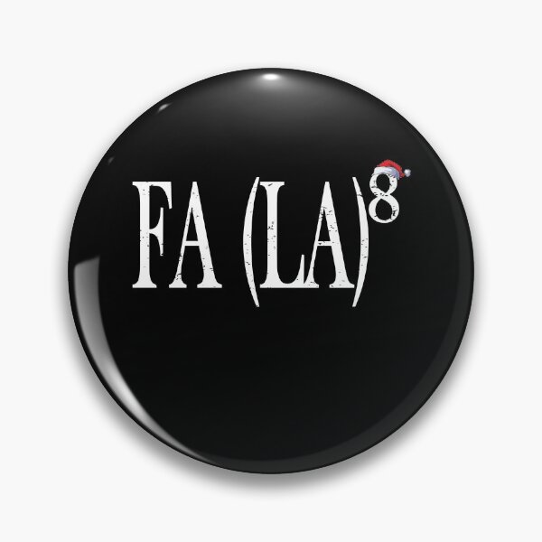 Item preview, Christmas Teacher Math Nerd Santa Hat- Fa La La La Exponent designed and sold by ELAB27.