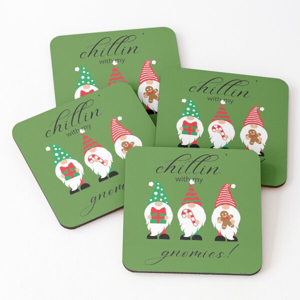 Item preview, Three Funny Christmas Gnomes , Gnome Family Matching, chilling with my gnomies designed and sold by helkav.