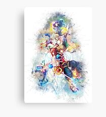 Kingdom Hearts Family Metal Print