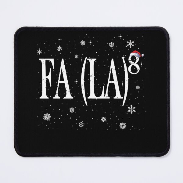 Item preview, Fa (La)8 Christmas Math Teacher Exponent Nerd Santa Hat designed and sold by ELAB27.