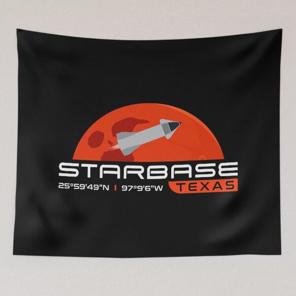 Item preview, Starbase Texas Boca Chica Spacex designed and sold by bone  apart.