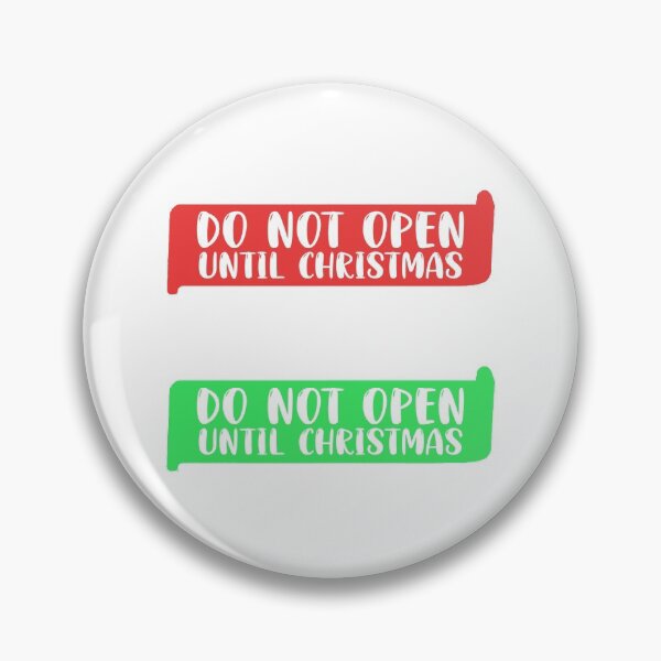 Item preview, Do Not Open Until Christmas - Gift Tags designed and sold by NobodysHero.