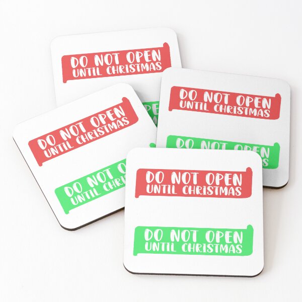 Item preview, Do Not Open Until Christmas - Gift Tags designed and sold by NobodysHero.