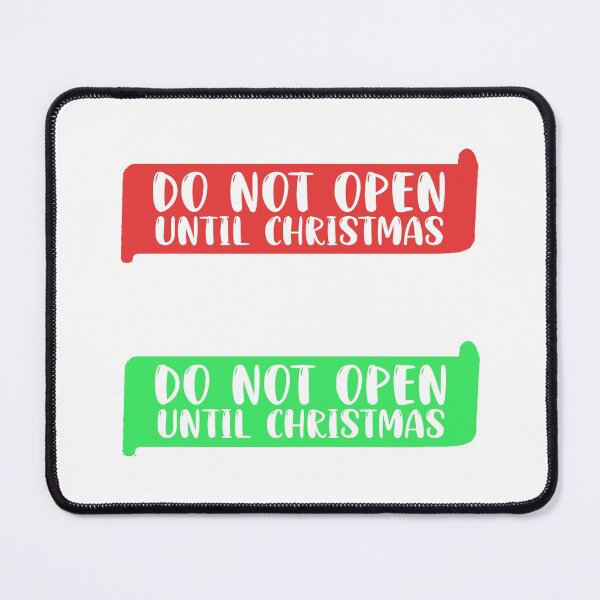 Item preview, Do Not Open Until Christmas - Gift Tags designed and sold by NobodysHero.