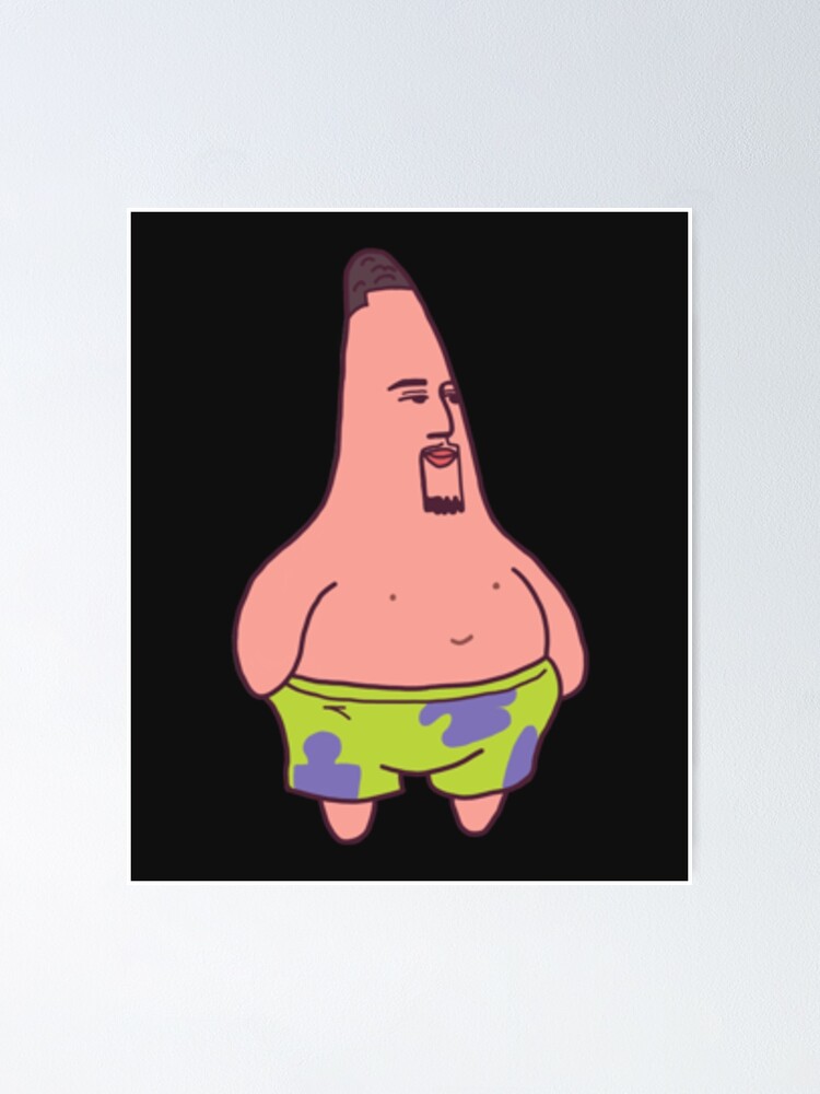 Klay Thompson Patrick Star Spongebob Poster By Jadorelli Redbubble