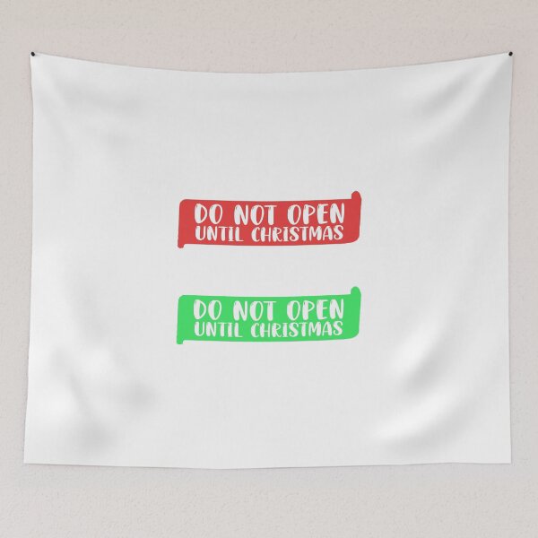 Item preview, Do Not Open Until Christmas - Gift Tags designed and sold by NobodysHero.