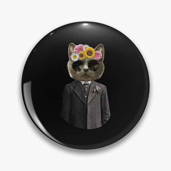 Item preview, Cat in suit vintage designed and sold by garapo.