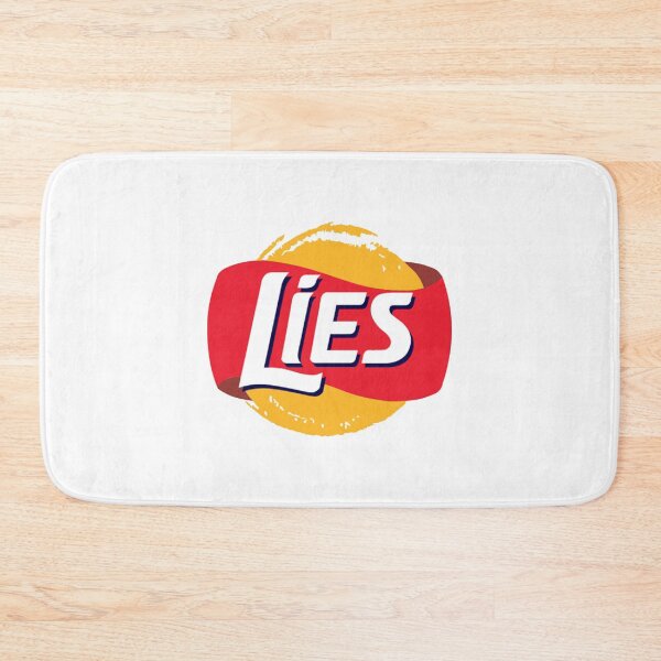 Item preview, Lies Parody Logo designed and sold by IncubeeWords.