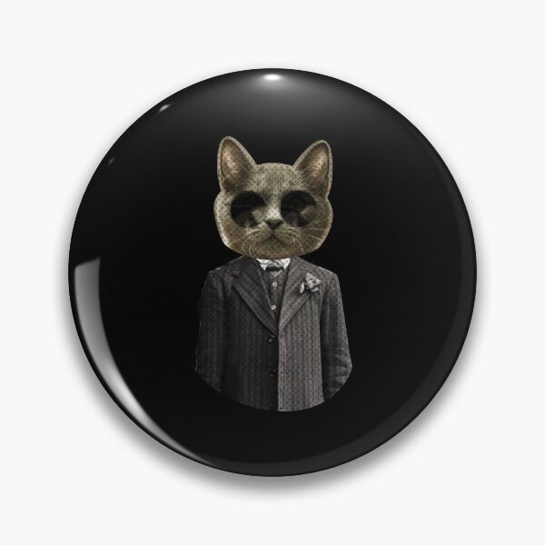 Item preview, Cool Cat in suit vintage designed and sold by garapo.