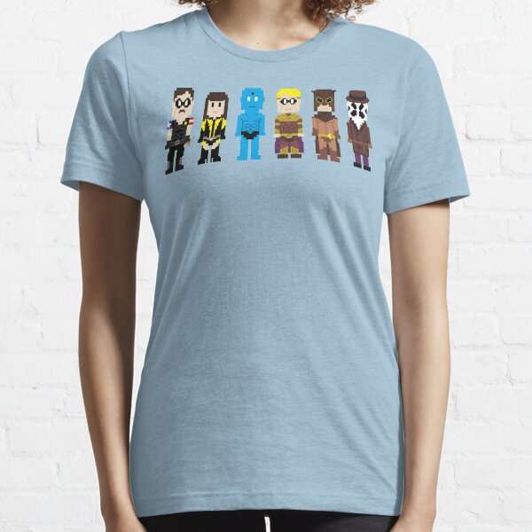 8-Bit Super Heroes 4: The Watch Guys Essential T-Shirt