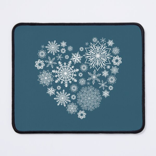 Item preview, snowflakes heart, winter love, christmas designed and sold by PicturePatty.