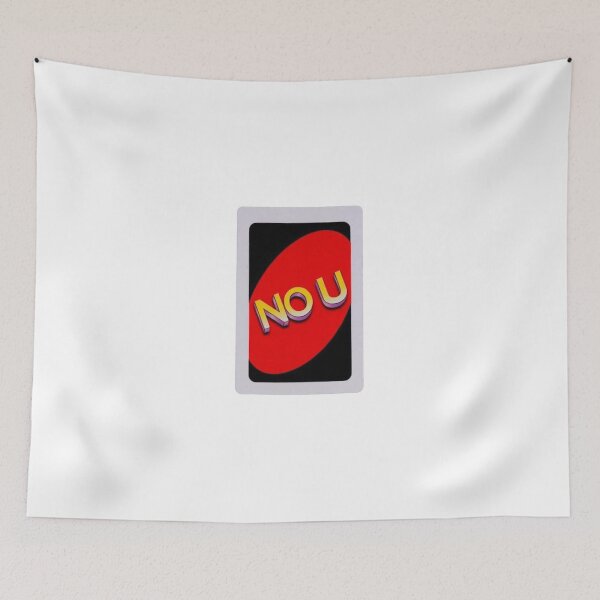 Item preview, NO U - REVERSE CARD designed and sold by IncubeeWords.