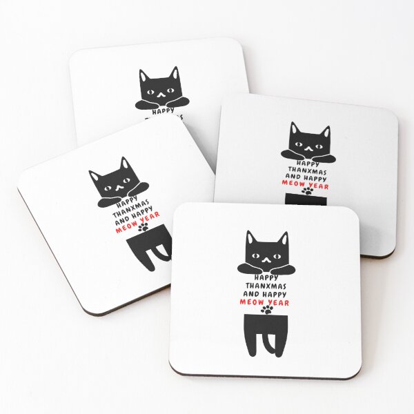 Artikelvorschau, Thanksgiving ist vorbei Weihnachten kommt Meow Year. entworfen und verkauft von THEPURITYSTAR.