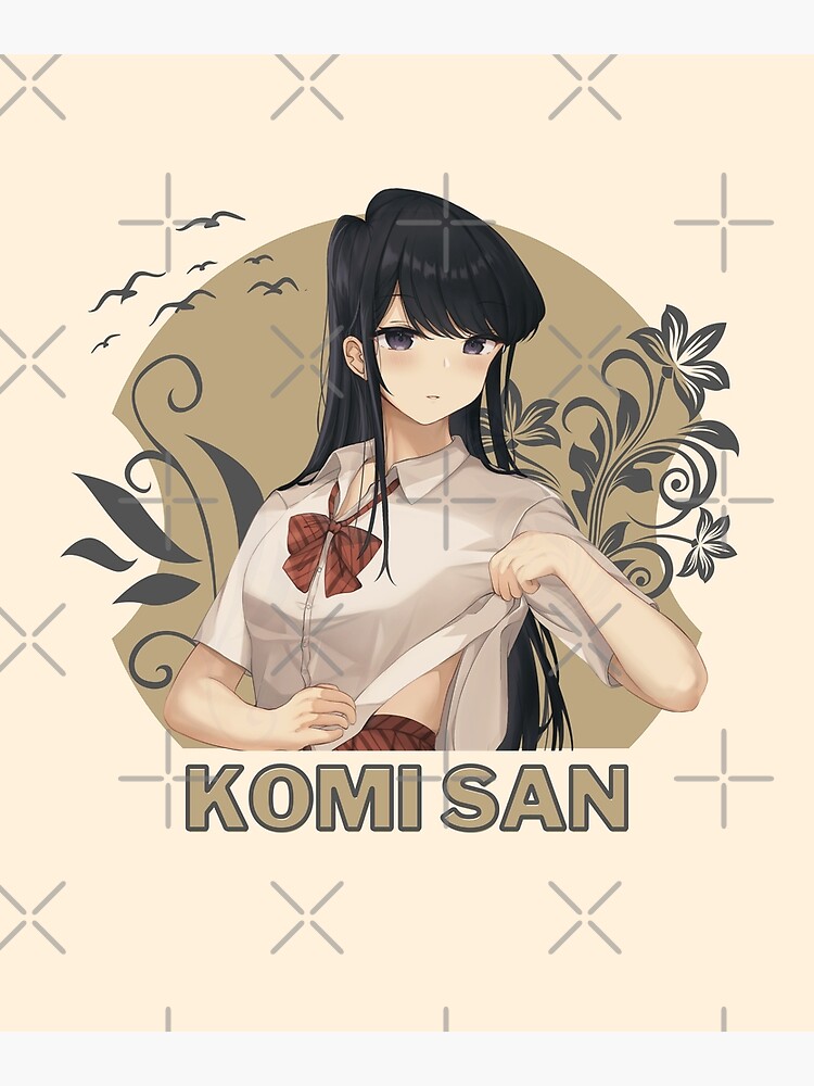 Blushing Komi-san Poster for Sale by PegShop