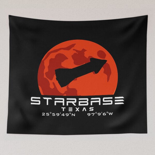 Item preview, Starbase Texas Boca Chica Spacex designed and sold by bone  apart.