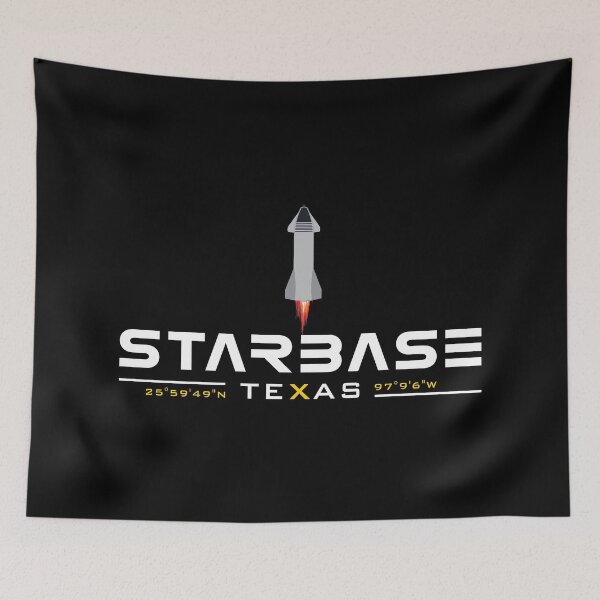 Item preview, Starbase Texas Boca Chica Spacex designed and sold by bone  apart.