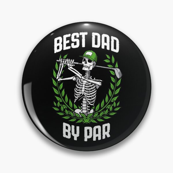 Item preview, Best Dad By Par Golf Funny Golfing Skeleton Golfer Quote designed and sold by GrandeDuc.