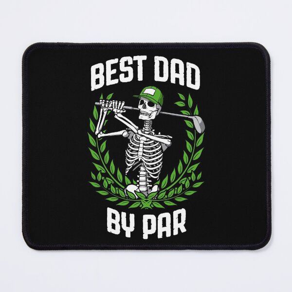Item preview, Best Dad By Par Golf Funny Golfing Skeleton Golfer Quote designed and sold by GrandeDuc.
