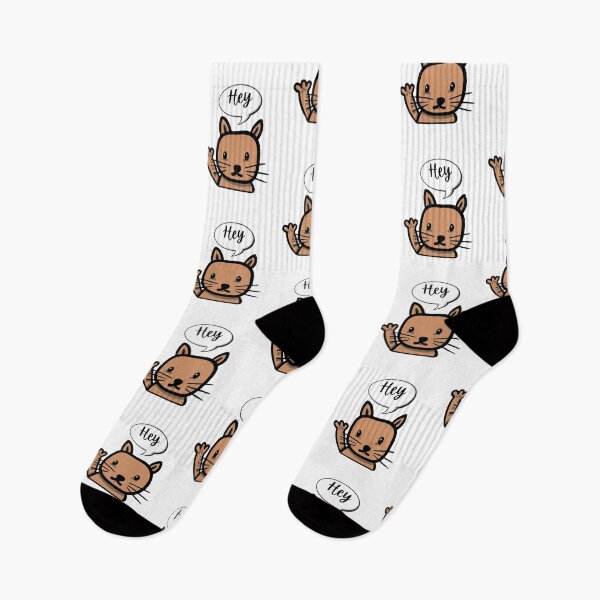 Item preview, cat says hey, cat whisperer retro, for cat owner, stay at home cat, cat lover, hilarious animal says, cute animal friendly cat, pet mom,  designed and sold by helkav.