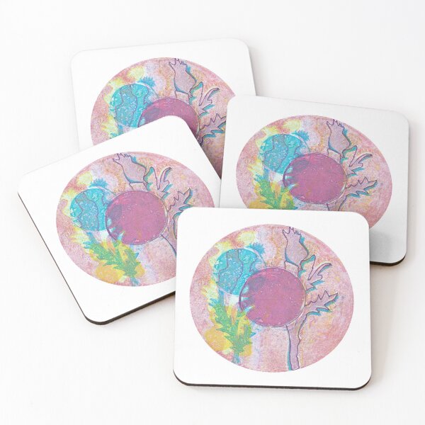 Item preview, Botanical Lunar Planetary Eclipse designed and sold by PopArtQueen.