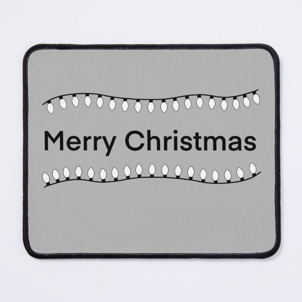 Item preview, Merry Christmas With White Christmas Lights designed and sold by ArtbyLucy27.