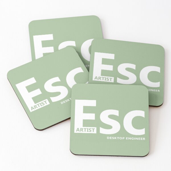 Item preview,  Esc artist - white type designed and sold by bluehair.