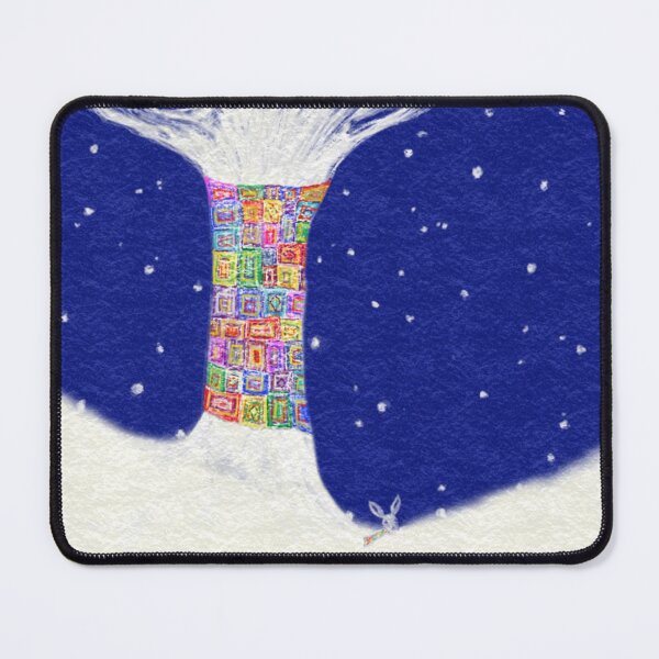 Item preview, Winter Wrapped Tree and Rabbit designed and sold by JzArt.