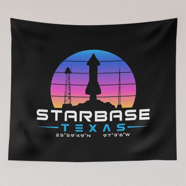 Item preview, Starbase Texas Boca Chica Spacex designed and sold by bone  apart.