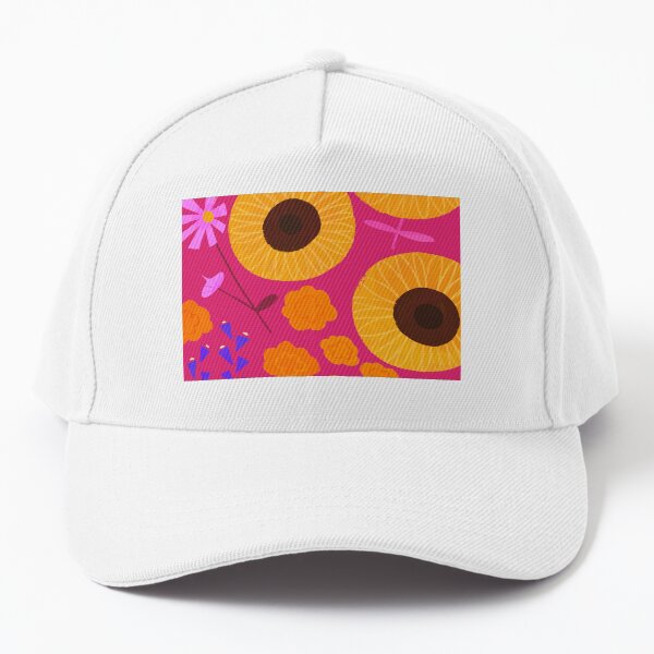 Flower market from Ciudad de México Baseball Cap