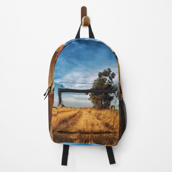 Item preview, Harvested field under a blue claen sky in the late summer designed and sold by cinemadnesshirt.