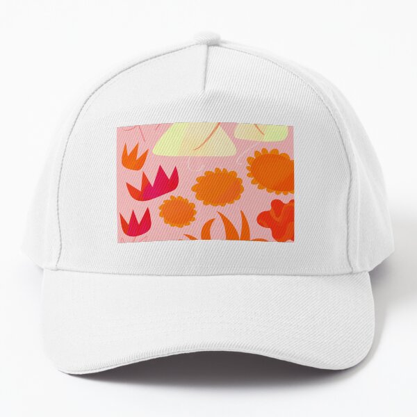 Flower market from Barcelona Baseball Cap