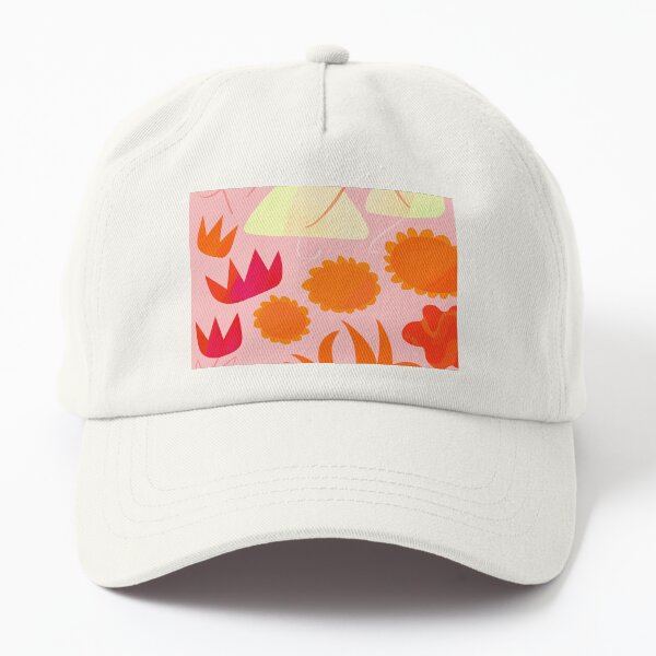 Flower market from Barcelona Dad Hat