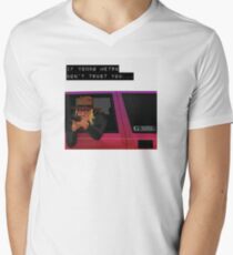 IF YOUNG METRO DON'T TRUST YOU - FUTURE Men's V-Neck T-Shirt