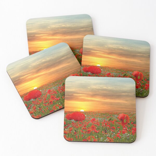 Item preview, Sunset Poppy Field designed and sold by Alisonchambers2.