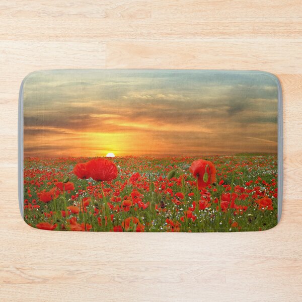Item preview, Sunset Poppy Field designed and sold by Alisonchambers2.