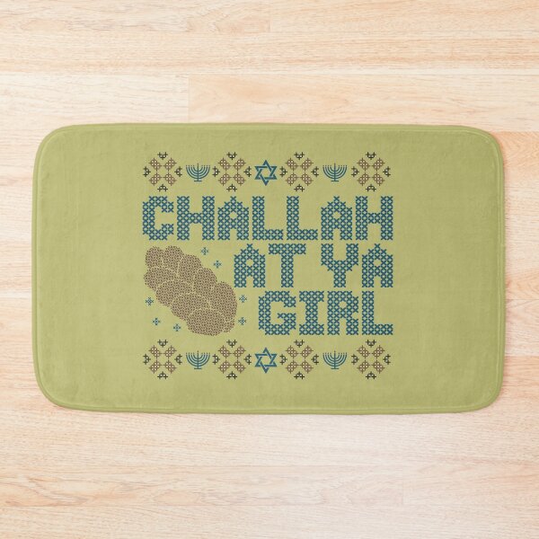 Item preview, Challah At Ya Girl funny Hanukkah ugly sweater design  designed and sold by alenaz.