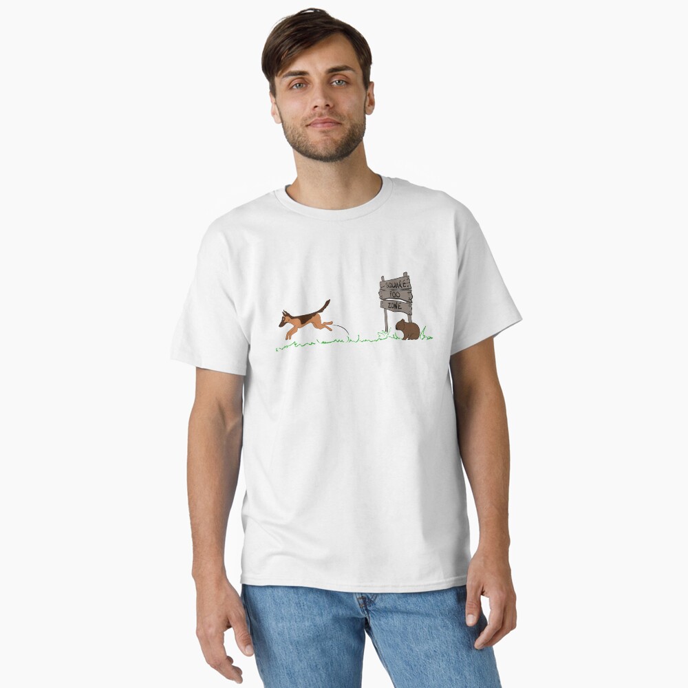 Vista previa del artículo con la obra «Camiseta clásica», diseñado y vendido por RainbowRhino.