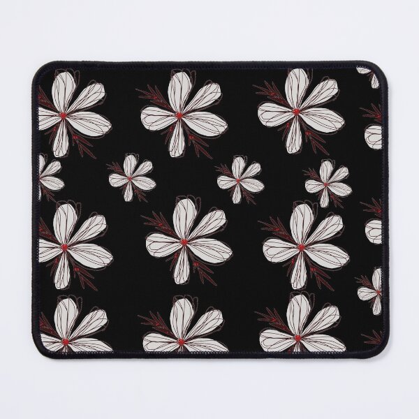 Item preview, Beautiful White And Brown Floral Pattern designed and sold by Nesro34.