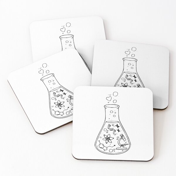 Item preview, Science Glass Flask Biotech Microbiology Lab designed and sold by labstud.