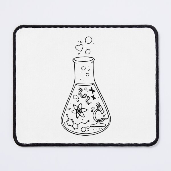 Item preview, Science Glass Flask Biotech Microbiology Lab designed and sold by labstud.