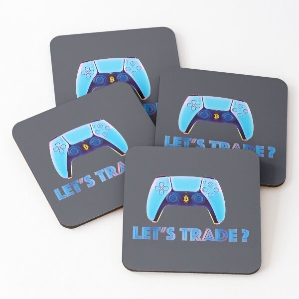 Item preview, Ps5 - Trade Bitcoin with Playstation Blue designed and sold by jujupey.