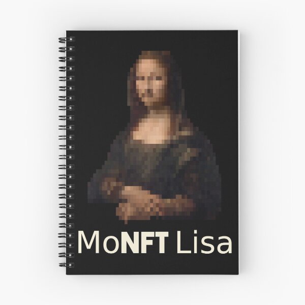 Item preview, Funny NFT Non-Fungible Token Mona Lisa Crypto designed and sold by ToniaKroeger.