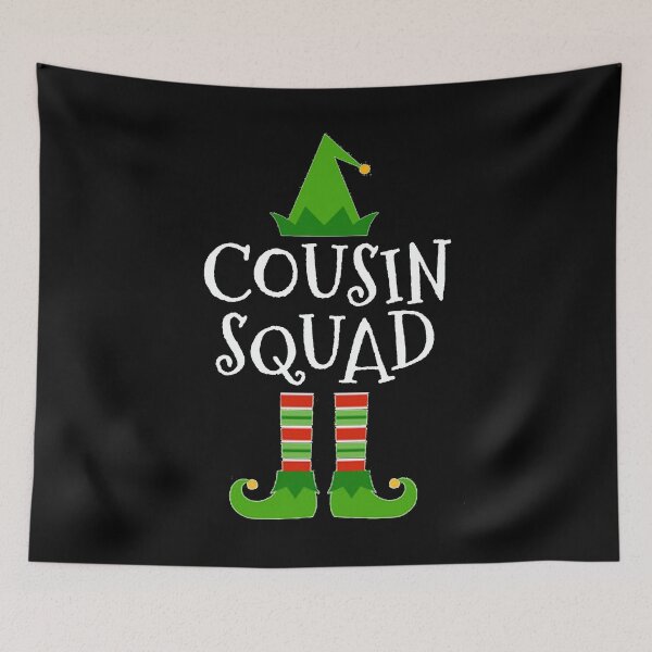 Artikelvorschau, Cousin Squad Elf Matching Family Group Weihnachtsdesign entworfen und verkauft von TopRatedDesigns.