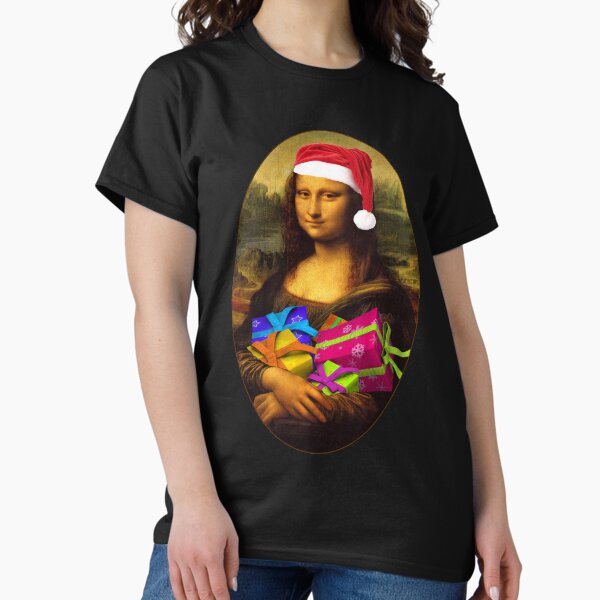 Artikel-Vorschau von Mona Lisa Weihnachtsmann, designt und verkauft von Mythos57.